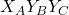 Rendered by QuickLaTeX.com X_A Y_B Y_C