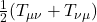 \frac12(T_{\mu\nu}+T_{\nu\mu})