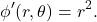 \[ \phi'(r,\theta)=r^2. \]
