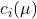 c_i(\mu)